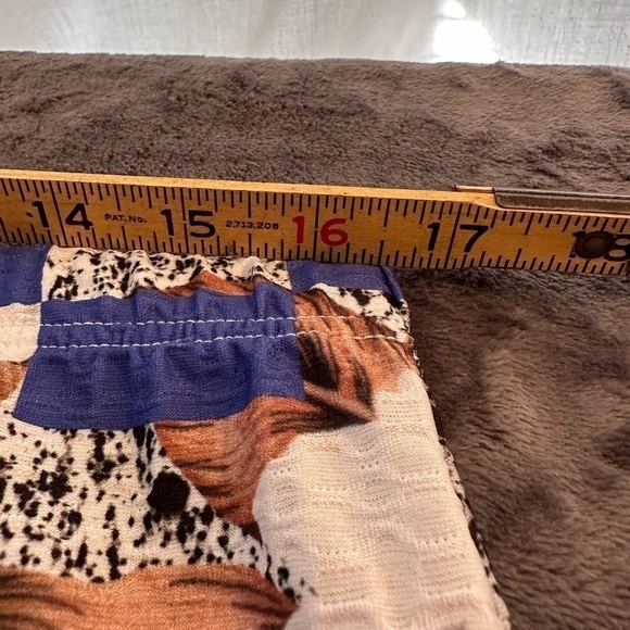 TOPSHOP floral checkered‎ skirt, size 10   #s1109 - Picture 7 of 8